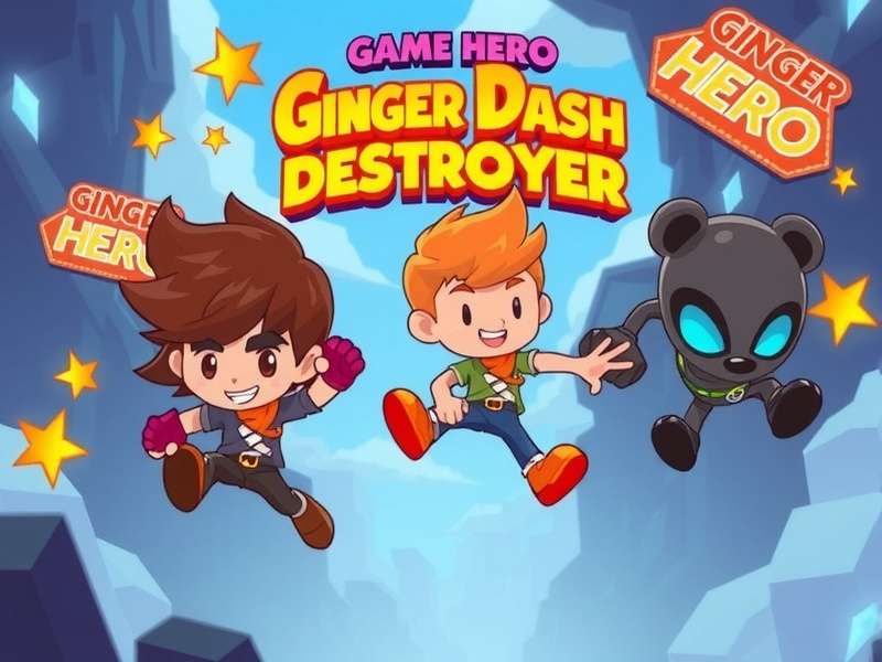 Ginger Dash Destroyer Game Hero